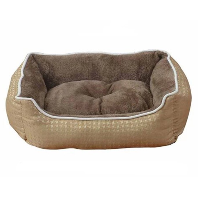 AnimAll Nena Star L Brown Лежак для собак та котів, коричневий 62х50х17 см