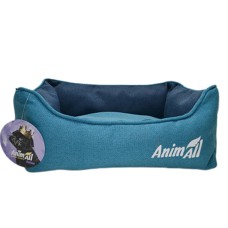 AnimAll Gama S Aqua Лежак для собак та котів, бірюзовий 45x35x16 см