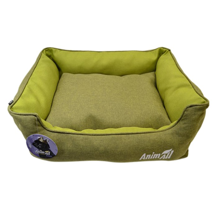 AnimAll Anna L Salad Лежак для собак та котів, салатовий 65x51x18 см