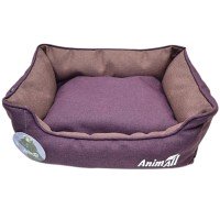 AnimAll Anna M Dark Violet Лежак для собак та котів, фіолетовий 55х43х15 см