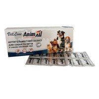 AnimAll VetLine таблетки від глистів для котів і собак Упак.( 50 табл.)