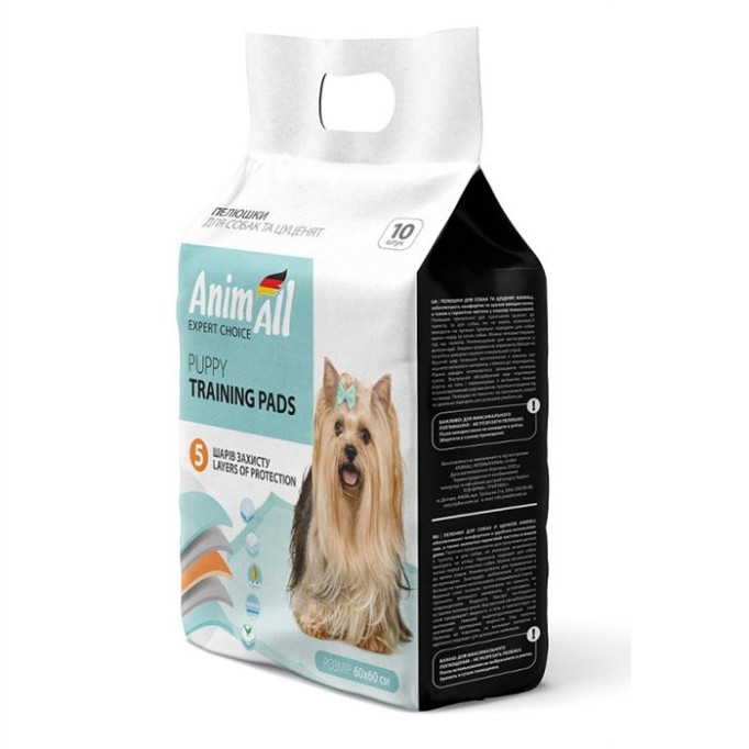 AnimAll Пелюшки гігієнічні для собак 60 х 60 (20шт)