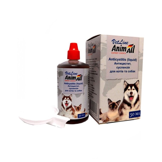 AnimAll VetLine антицистит для котів і собак  50 мл