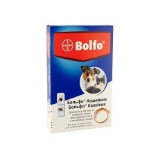 Bayer Bolfo нашийник для котів та собак від блох і кліщів 66 см