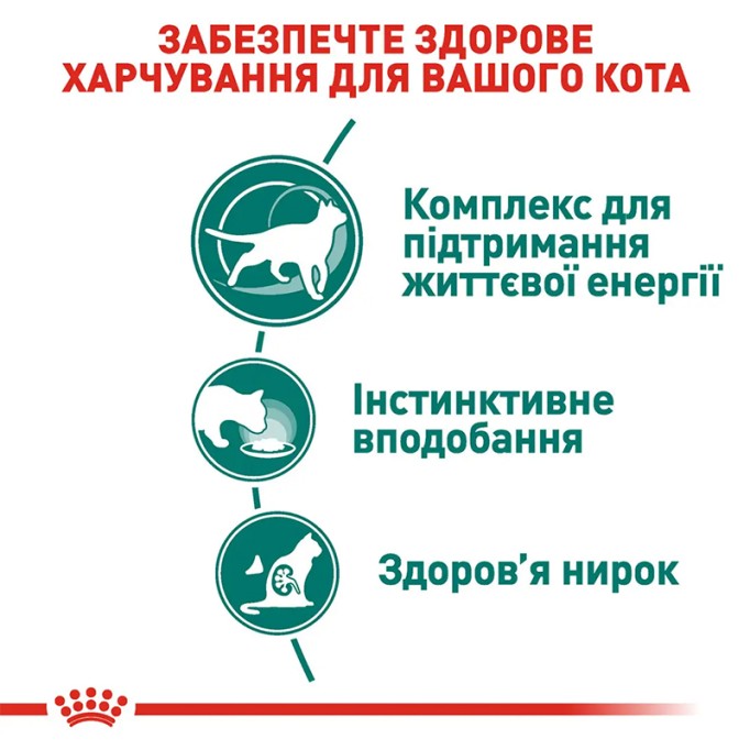Royal Canin Instinctive Gravi 7+ Вологий корм для дорослих котів віком від 7 років (шматочки у соусі) 85 г 12 шт