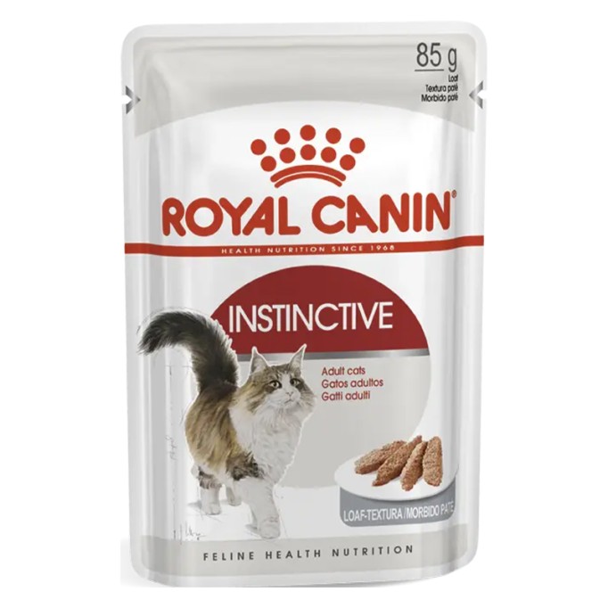 Royal Canin Instinctive Loaf Вологий корм для дорослих котів (паштет) 85 г 12 шт
