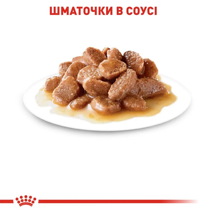 Royal Canin Instinctive Gravi Вологий корм для дорослих котів (шматочки у соусі) 85г 12шт