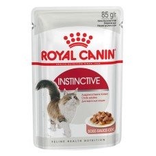 Royal Canin Instinctive Gravi Вологий корм для дорослих котів (шматочки у соусі) 85 г 12 шт