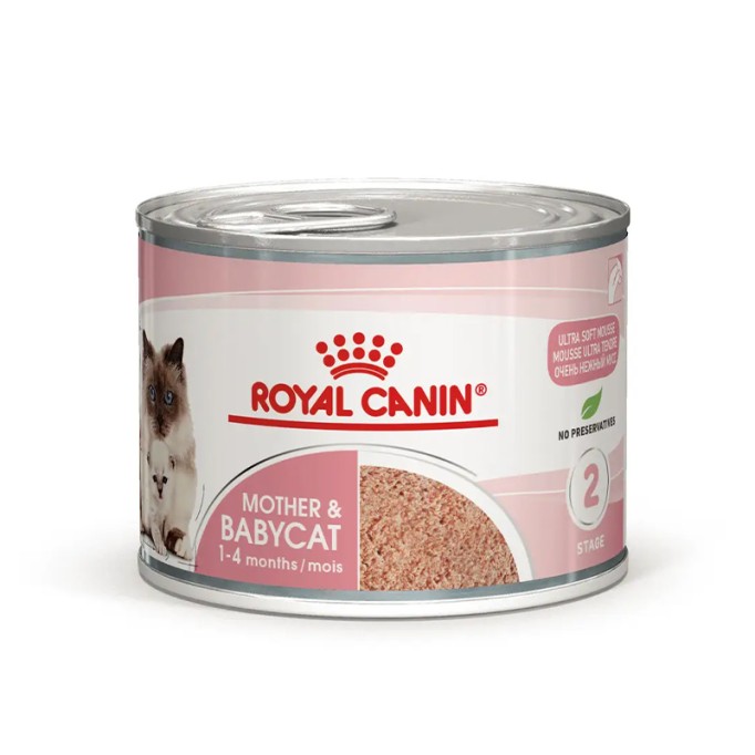Royal Canin Mother & Babycat Mousse Консервований корм для кошенят з моменту відлучення до 4 місяців (мус) 195 г