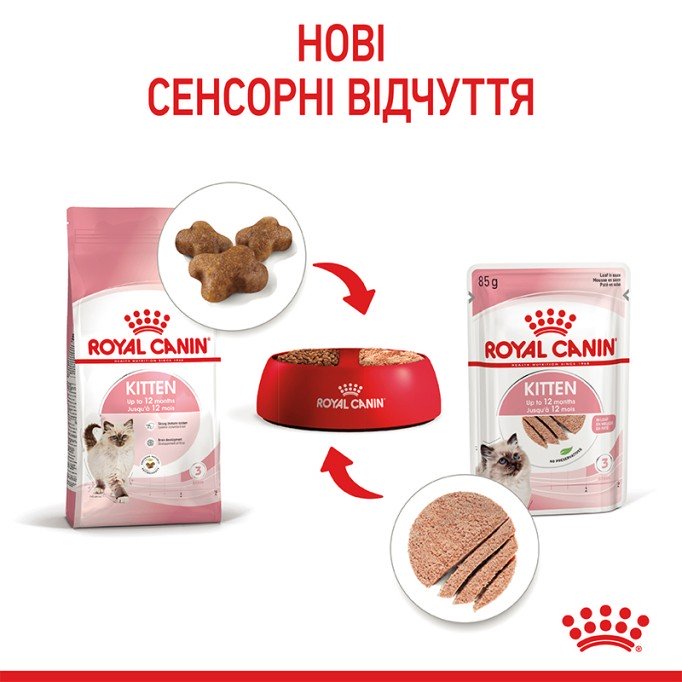 Royal Canin Kitten Loaf Вологий корм для кошенят (паштет) 85г 12шт