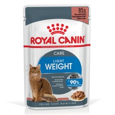 Royal Canin Light Weight Care Gravi Вологий корм для дорослих котів схильних до зайвої ваги (шматочки у соусі) 85 г 12 шт