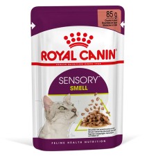 Royal Canin Sensory Smell Gravy Вологий корм для дорослих котів, який стимулює нюхові рецептори (шматочки у соусі) 85 г 12 шт