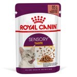 Royal Canin Sensory Taste Gravy Вологий корм для дорослих котів, який стимулює смакові рецептори (шматочки у соусі) 85 г 12 шт