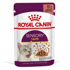 Royal Canin Sensory Taste Gravy Вологий корм для дорослих котів, який стимулює смакові рецептори (шматочки у соусі) 85 г 12 шт
