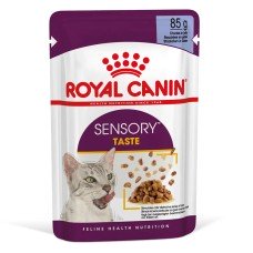 Royal Canin Sensory Taste Jelly Вологий корм для дорослих котів, який стимулює смакові рецептори (шматочки в желе) 85 г 12 шт