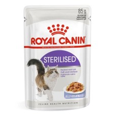 Royal Canin Sterilised Jelly Вологий корм для дорослих стерилізованих котів (шматочки в желе) 85 г 12 шт