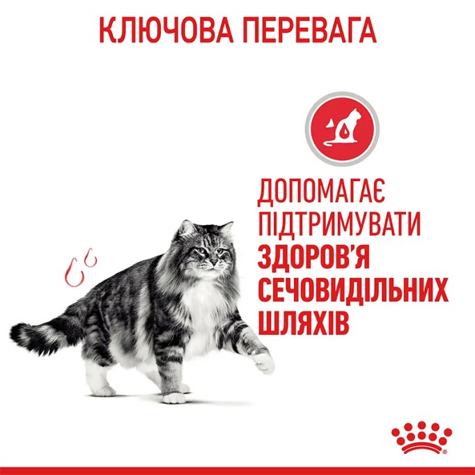 Royal Canin Urinary Care Gravi Вологий корм для підтримання здоров’я сечовивідних шляхів дорослих котів (шматочки у соусі) 85г 12шт