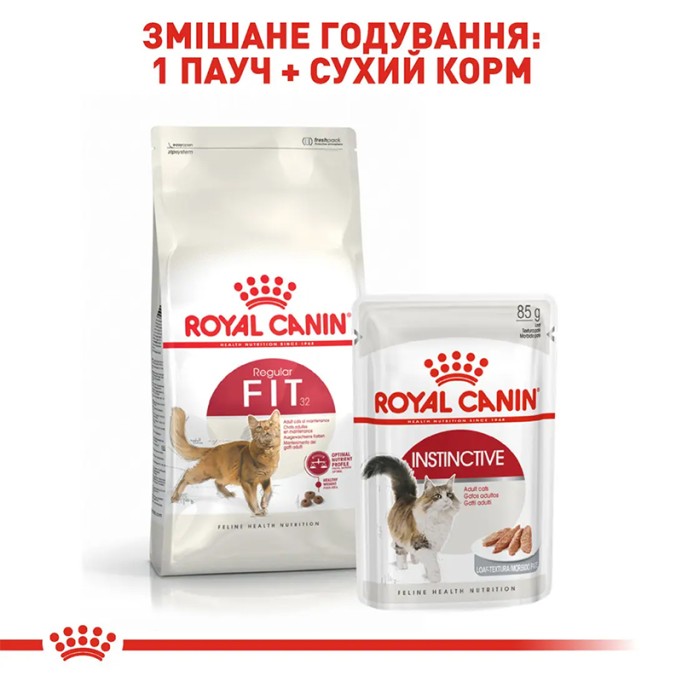 Royal Canin Fit 32 Сухий корм для дорослих котів, що бувають на вулиці 2 кг