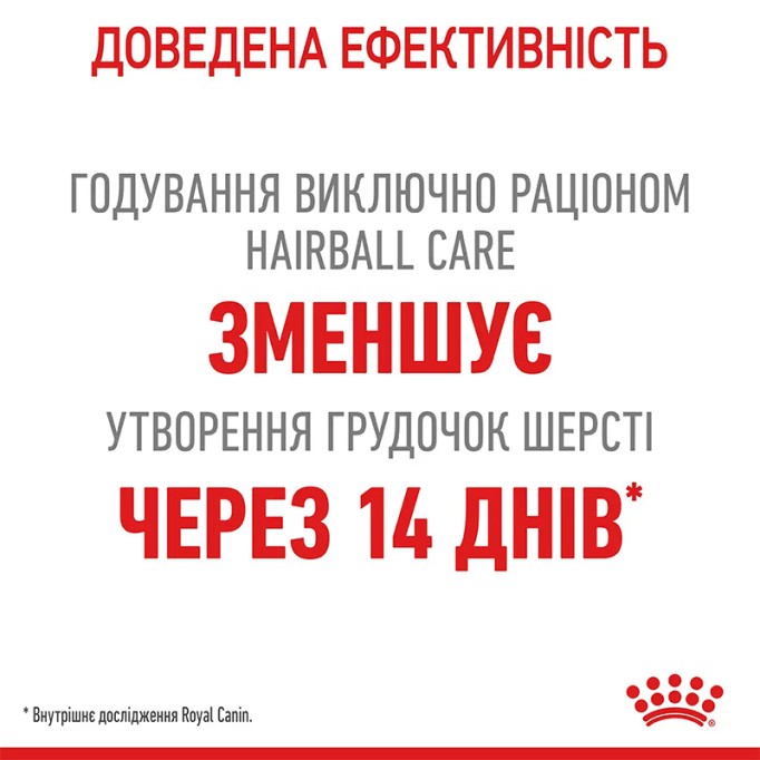 Royal Canin Hairball Care Сухий корм для виведення шерсті із шлунку дорослих котів 10 кг