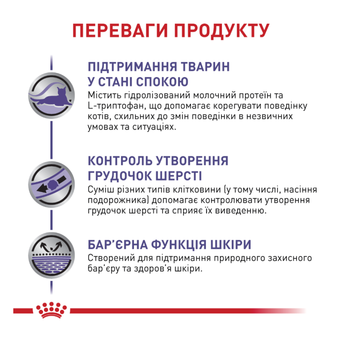 Royal Canin Calm Feline Дієтичний сухий корм для дорослих котів в періоди адаптації 2кг