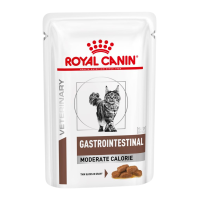 Royal Canin Gastrointestinal Moderate Calorie Feline Дієтичний вологий корм для дорослих котів при порушенні травлення та панкреатиті (в соусі) 85г 12шт