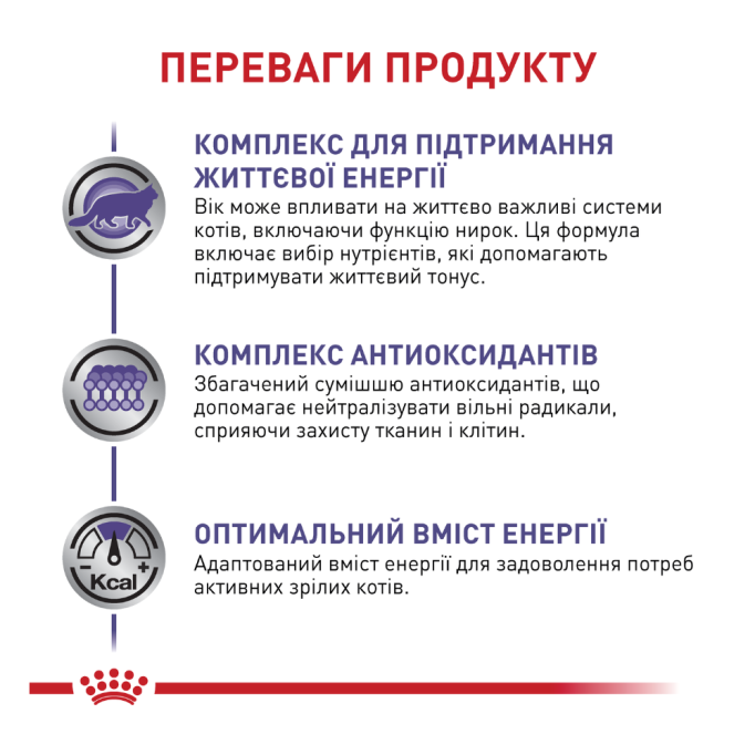 Royal Canin Mature Consult Дієтичний сухий корм для дорослих котів від 7 років 1,5кг