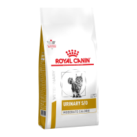 Royal Canin Urinary S/O Feline Moderate Calorie Дієтичний сухий корм для дорослих котів із хронічною нирковою недостатністю 400г