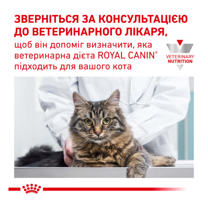 Royal Canin Urinary S/O Дієтичний сухий корм для дорослих котів при захворюваннях сечовивідних шляхів 400г