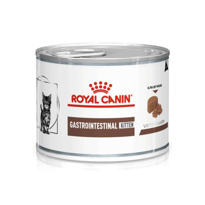 Royal Canin Gastrointestinal Kitten Mousse Дієтичний вологий корм для кошенят при порушеннях травлення 195г