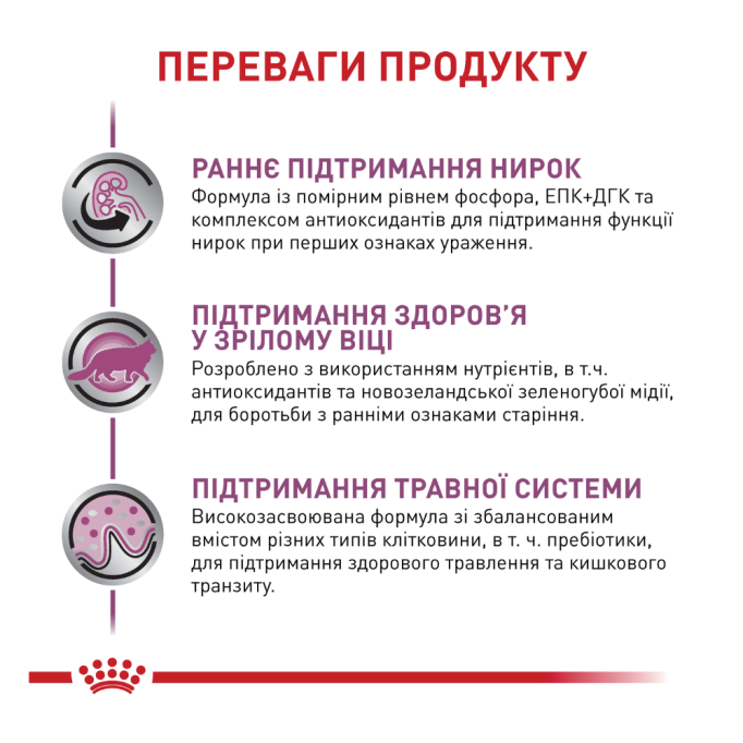 Royal Canin Early Renal Дієтичний вологий корм для дорослих котів від 7 років при ранній стадії ниркової недостатності (в соусі) 85г 12шт