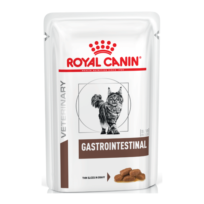 Royal Canin Gastrointestinal Feline Дієтичний вологий корм для дорослих котів при порушеннях травлення (в соусі) 85г 12шт