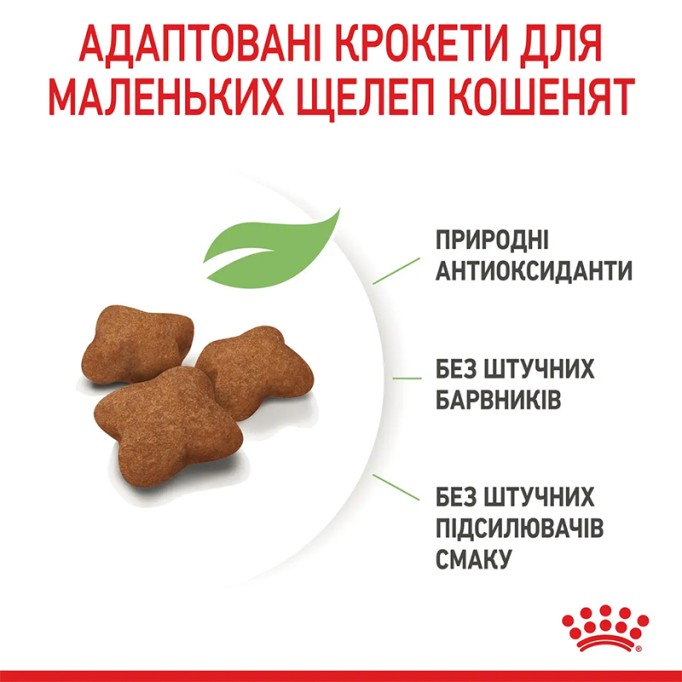 Royal Canin Kitten Sterilised Сухий корм для стерилізованих кошенят віком від 6 до 12 місяців 400 г