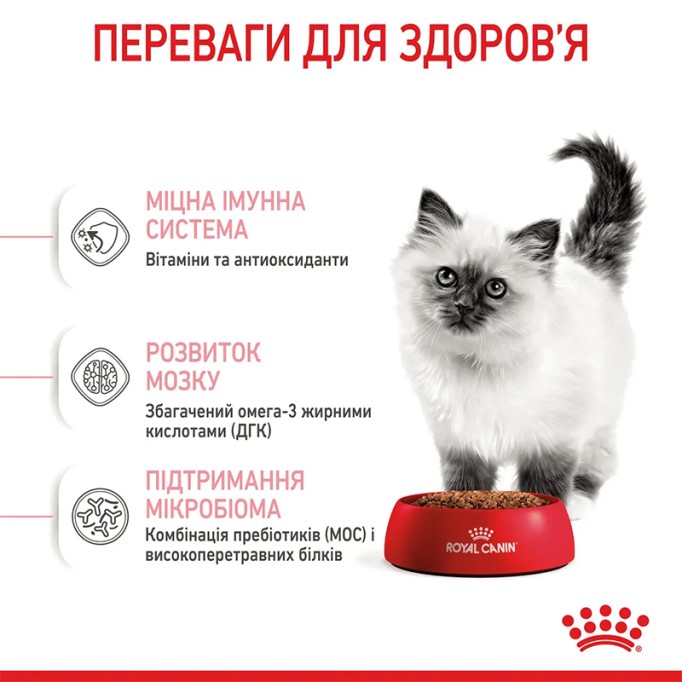 Royal Canin Kitten Сухий корм для кошенят до 12 місяців 10кг