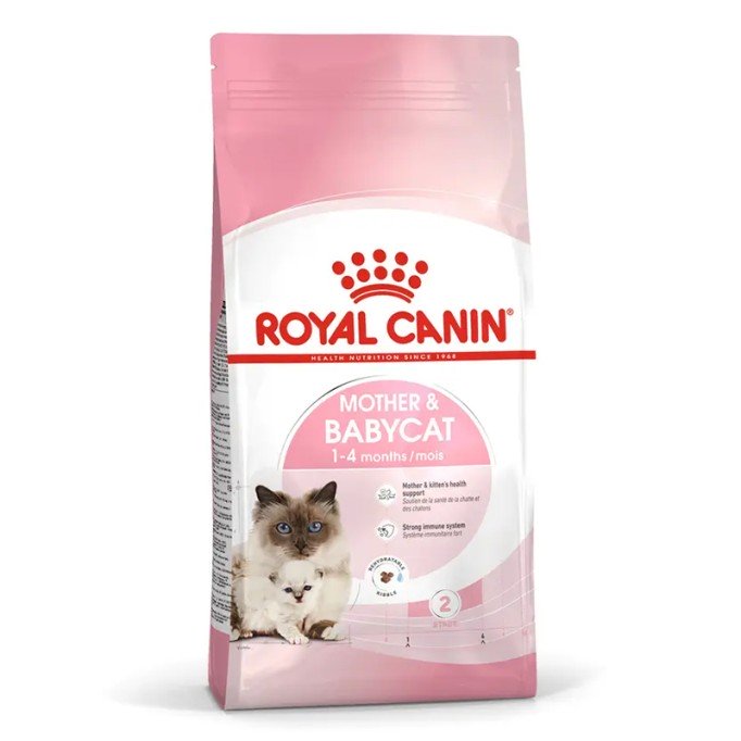 Royal Canin Mother & Babycat Сухий корм для вагітних та годуючих кішок і кошенят від 1 до 4 місяців 2 кг