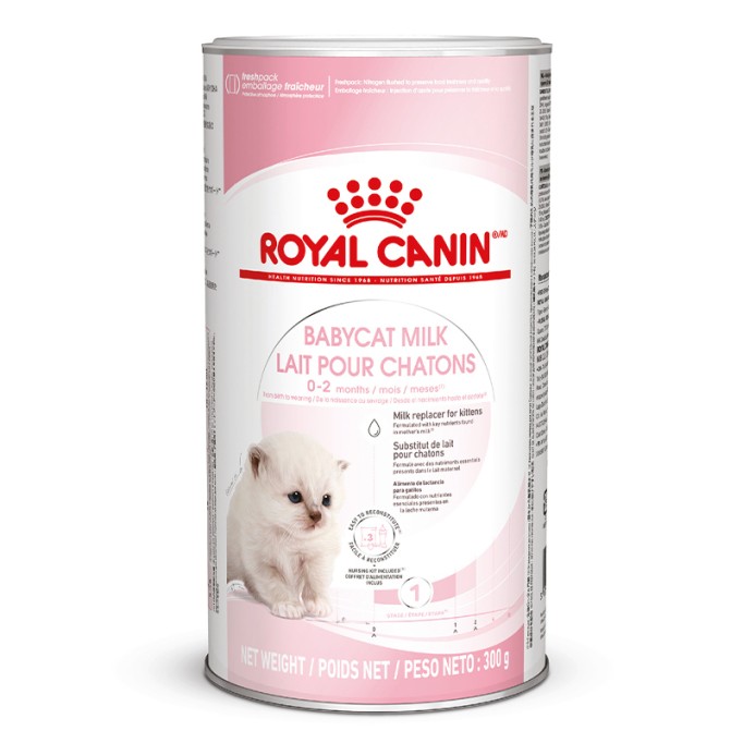 Royal Canin Babycat milk Повноцінний замінник молока для кошенят від народження та до відлучення 300г