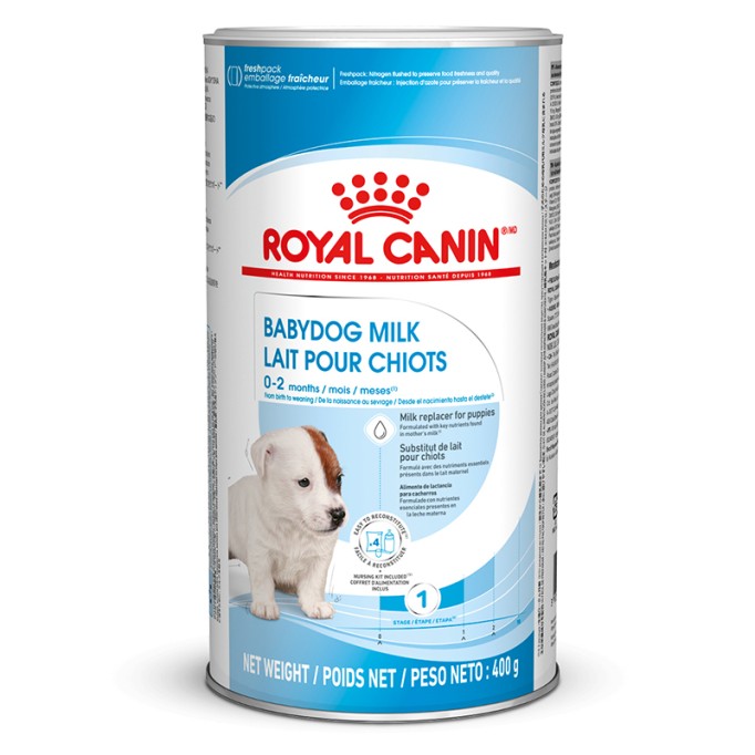 Royal Canin Babydog milk Повноцінний замінник молока для цуценят від народження та до відлучення 400 г