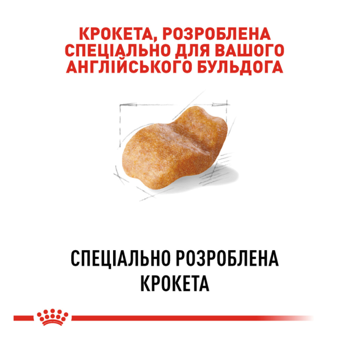 Royal Canin Bulldog Adult Сухий корм для дорослих собак породи Англійський бульдог 3кг