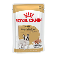 Royal Canin French Bulldog Loaf Вологий корм для дорослих собак породи французький бульдог (паштет) 85г 12шт
