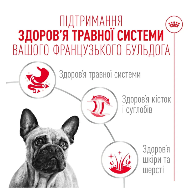 Royal Canin French Bulldog Loaf Вологий корм для дорослих собак породи французький бульдог (паштет) 85г 12шт