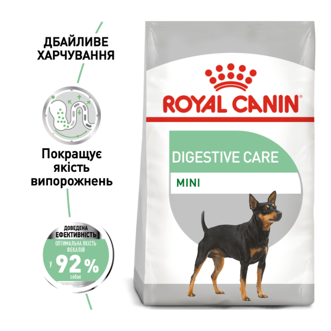Royal Canin Digestive Care Mini Сухий корм для дорослих собак малих порід з чутливим травленням 3кг