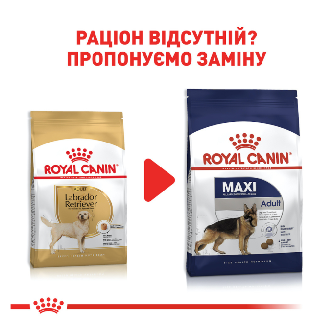 Royal Canin Labrador Retriever Adult Сухий корм для дорослих собак породи Лабрадор-ретрівер (від 15 місяців) 12кг