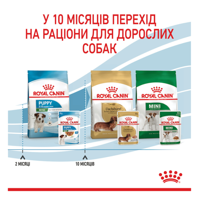 Royal Canin Mini Puppy Вологий корм для цуценят малих порід (в соусі) 85г 12шт