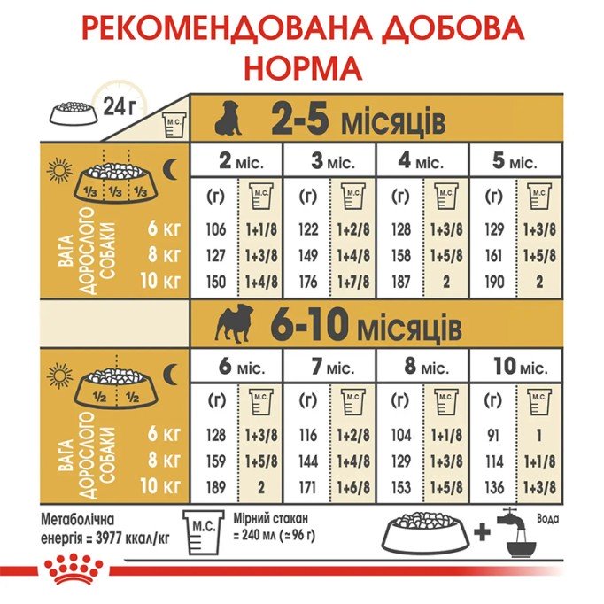 Royal Canin Pug Puppy Сухий корм для цуценят породи Мопс 1,5кг