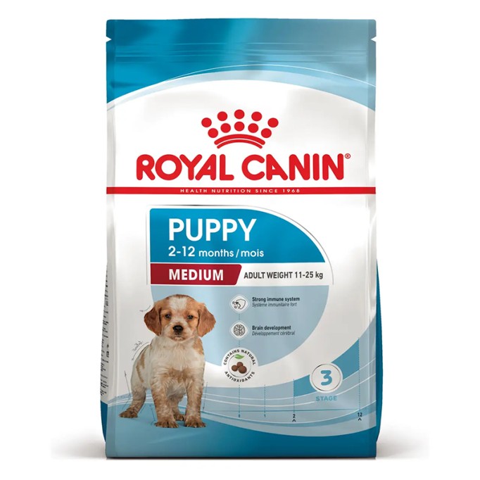 Royal Canin Medium Puppy Сухий корм для цуценят середніх порід 4 кг
