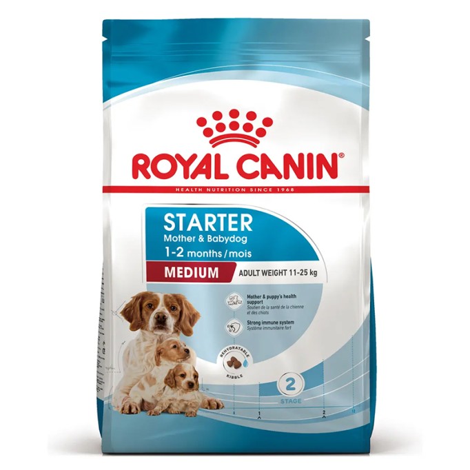 Royal Canin Medium Starter Сухий корм для цуценят середніх порід до 2-х місяців 1кг