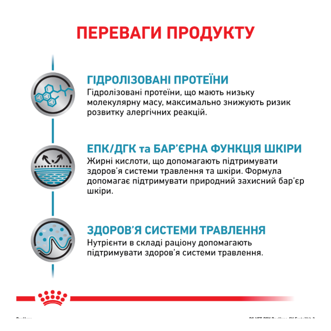 Royal Canin Hypoallergenic Дієтичний сухий корм для дорослих собак із харчовою непереносимістю (алергією) 14кг