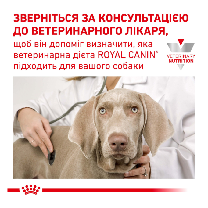 Royal Canin Urinary S/O Moderate Calorie Дієтичний сухий корм для дорослих собак при захворюваннях нижніх сечовивідних шляхів 1,5кг