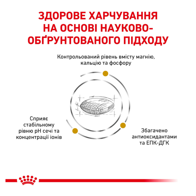 Royal Canin Urinary S/O Дієтичний сухий корм для дорослих собак із захворюваннями сечокам’яної хвороби 13кг