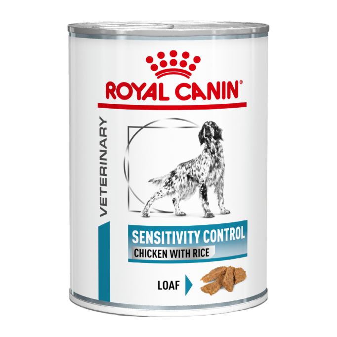 Royal Canin Sensitivity Control Chicken With Rice Дієтичний вологий корм для дорослих собак при алергічних захворюваннях (паштет) 410г