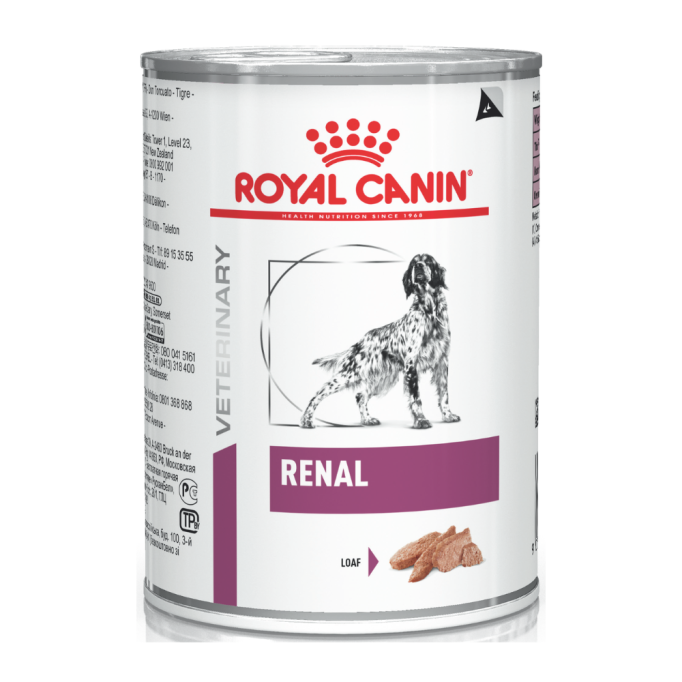Royal Canin Renal Вологий корм для лікування ниркової недостатності у дорослих собак (паштет) 410г